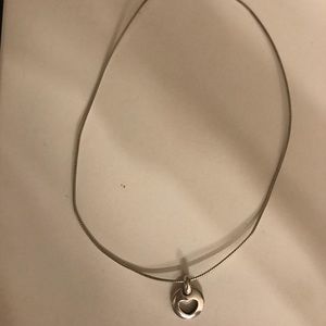 Tiffany & Co. sterling silver heart necklace